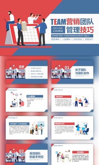 TEAM营销团队业务销售人员培训PPT