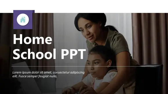 家庭教育powerpoint模板