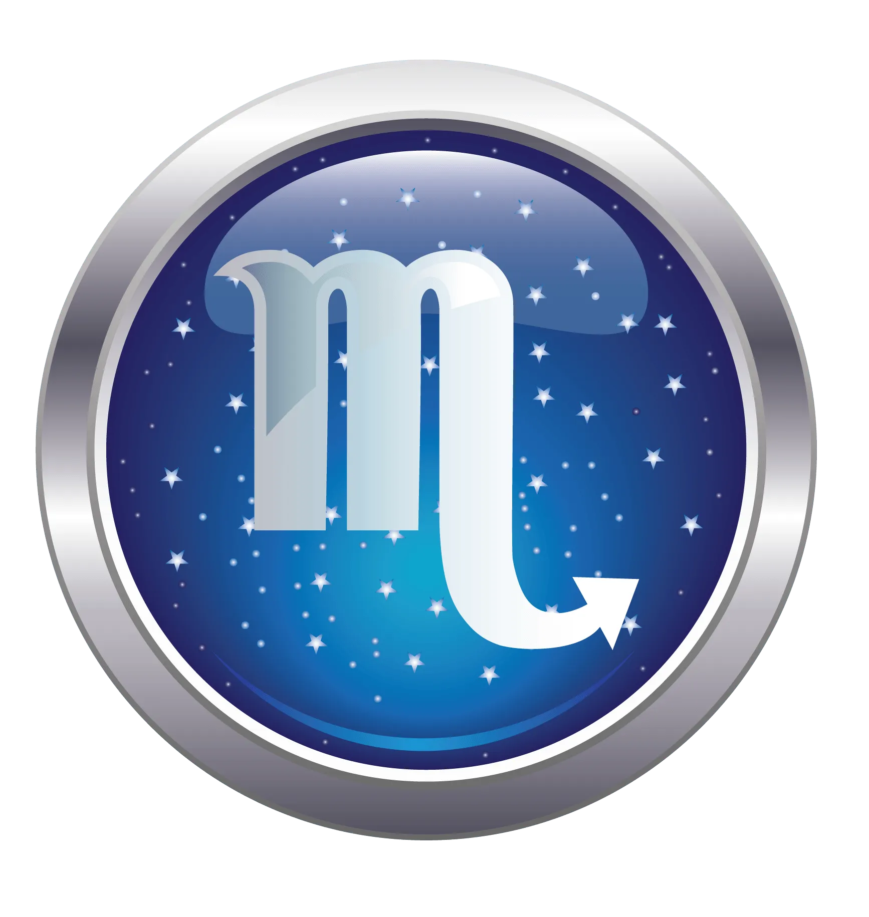 英文字母信函矢量图天蝎座png