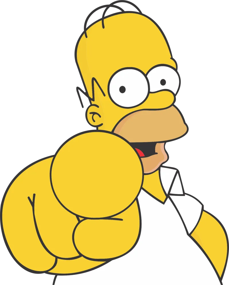 动漫黄色卡通辛普森一家png_编号108715