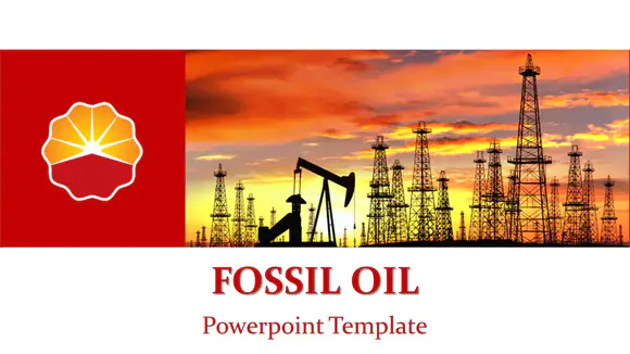 化石油powerpoint模板