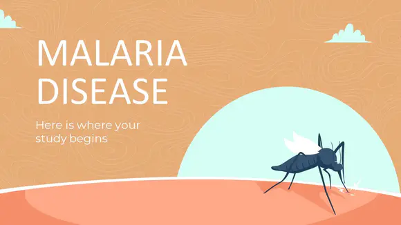 疟疾疾病介绍PPT模板