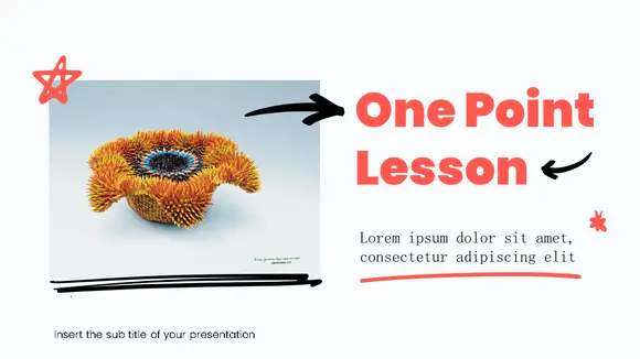 一点式课程PowerPoint模板