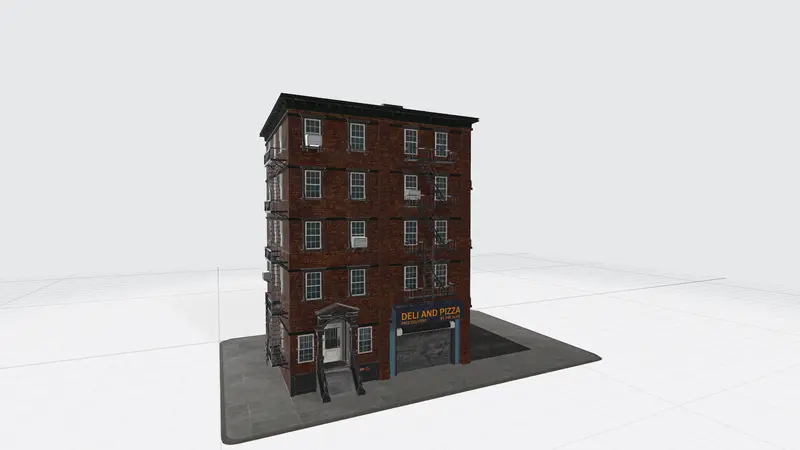 建筑房屋模型ppt3d模型