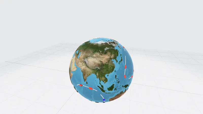 地球动态PPT3D模型