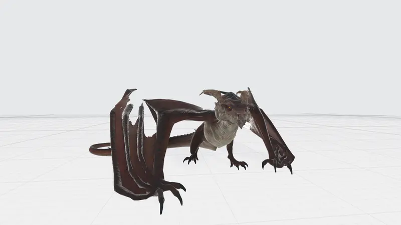 蝙蝠PPT3D模型