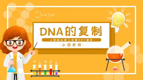 人教版生物課《DNA的復制》PPT課件