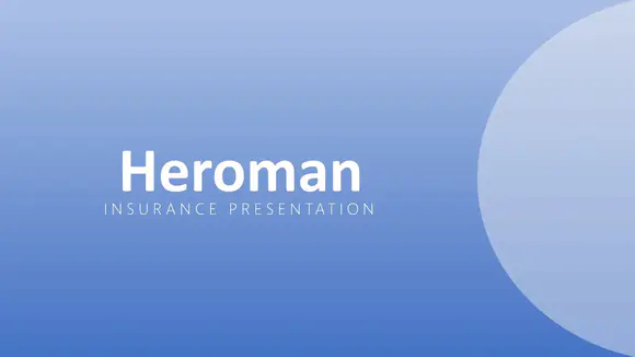 heroman健康powerpoint模板