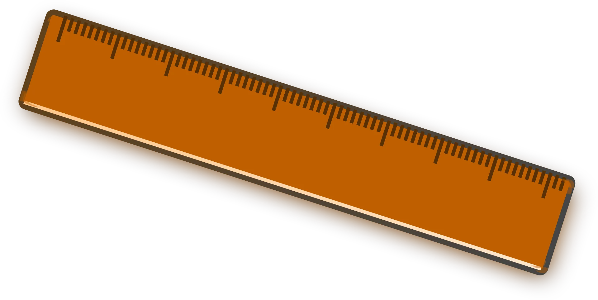 学习用品直尺矢量图尺子png