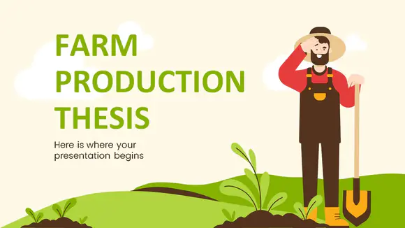 生态农业产业链PPT模板