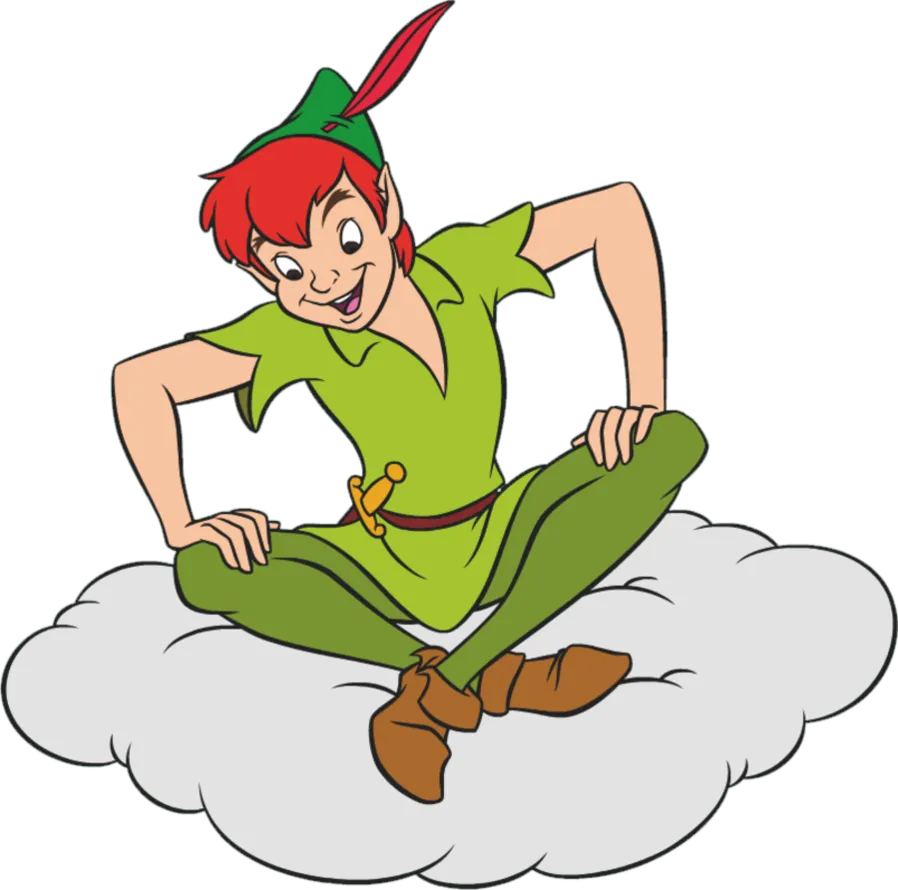 动漫卡通矢量图彼得潘png