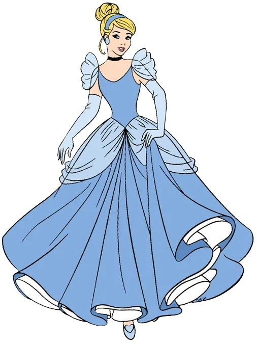 矢量图卡通艺术灰姑娘png