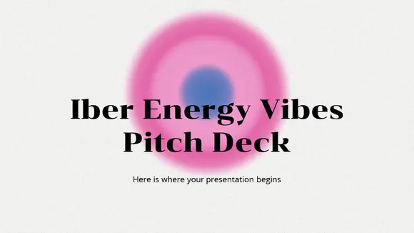 iber energy vibes沥青甲板演示PPT模板