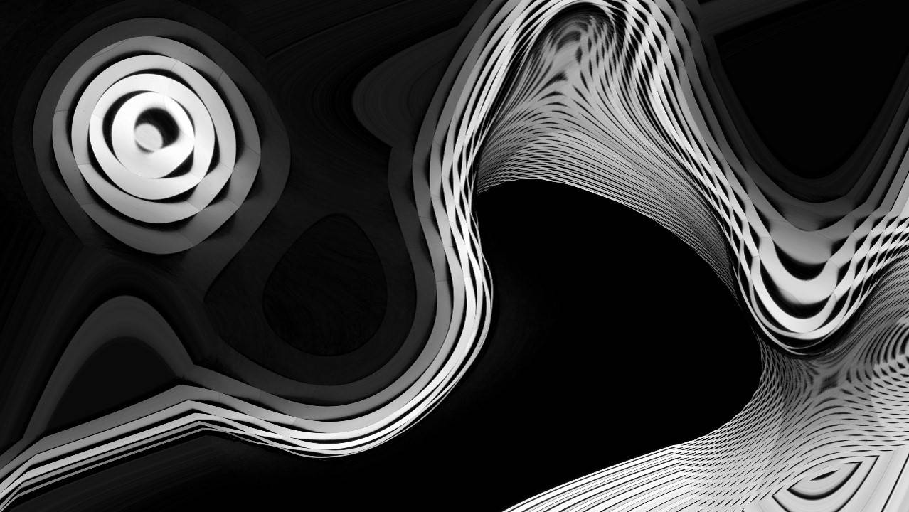 黑色抽象白色ppt背景图