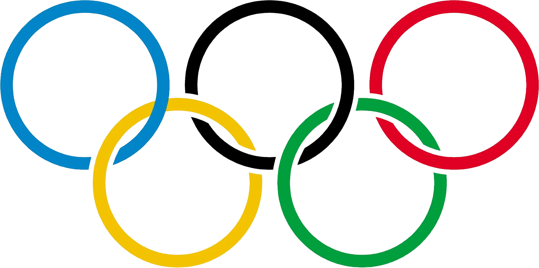 矢量图环形设计奥林匹克五环png