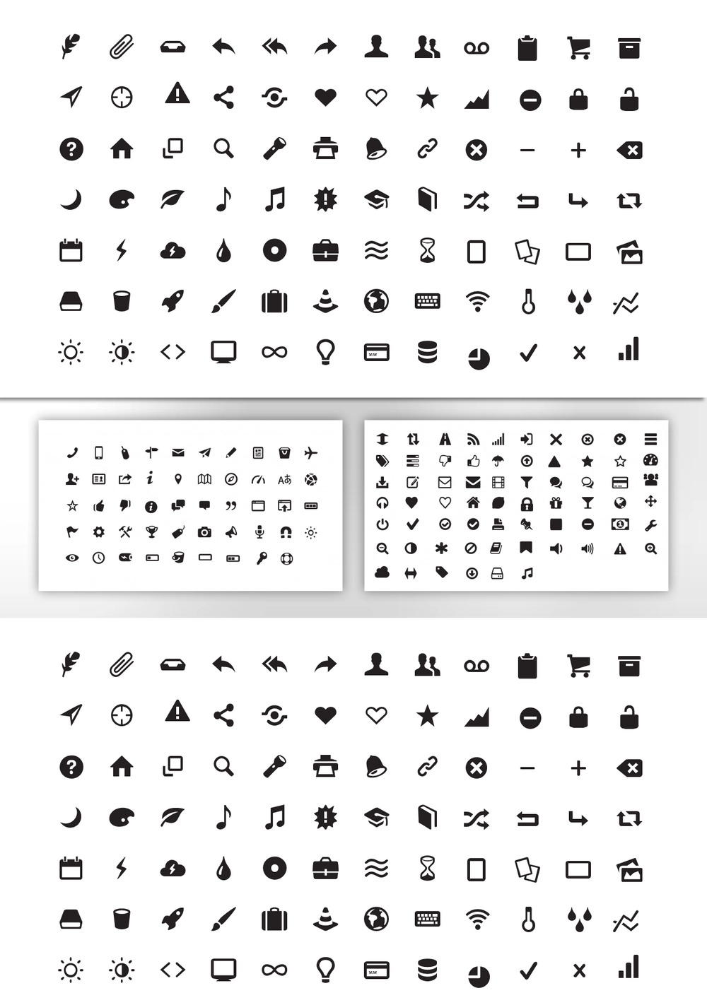矢量图标全套完整商务ppt图标