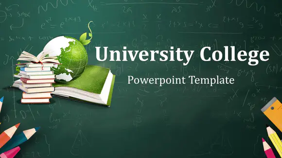 大学学院powerpoint免费模板