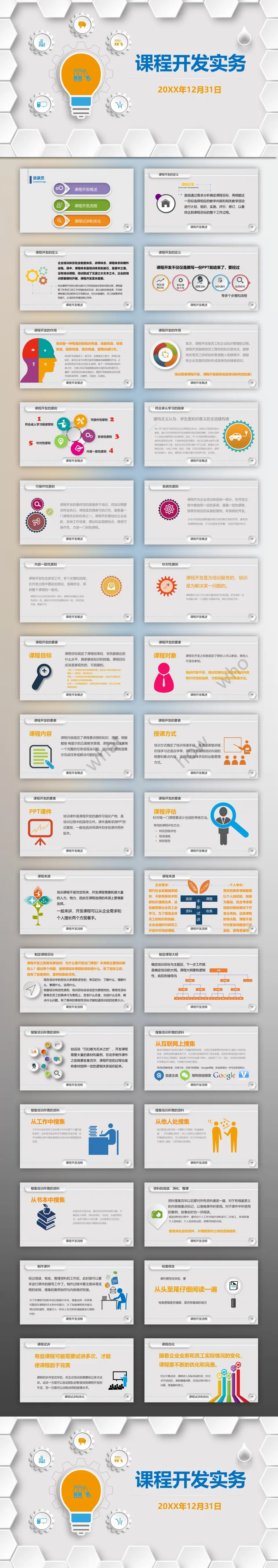 企业培训课程PPT免费课件-免费下载-PPTer吧
