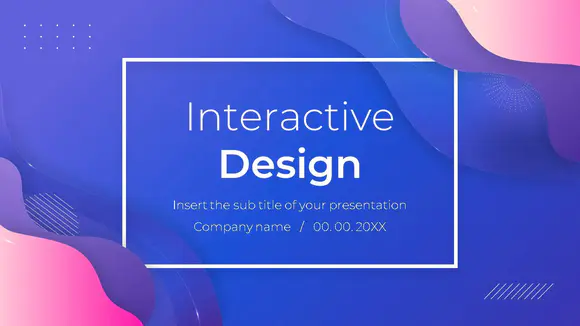 交互式设计PowerPoint模板