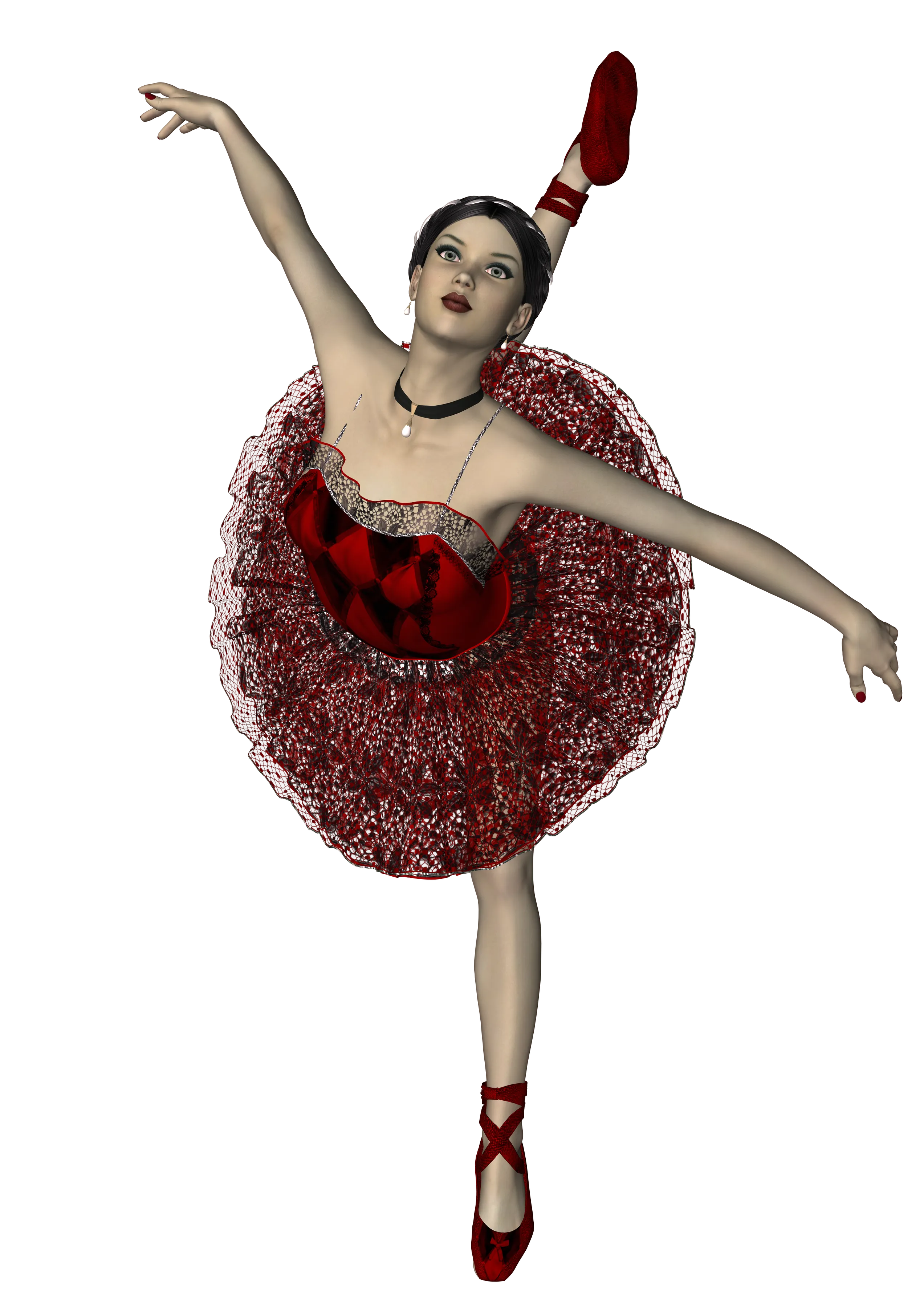 人女服时尚芭蕾舞演员png