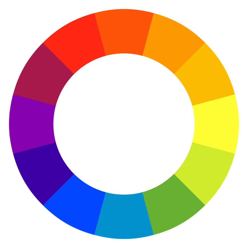 色彩轮图png图片