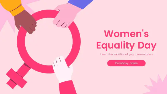 妇女平等日PowerPoint模板