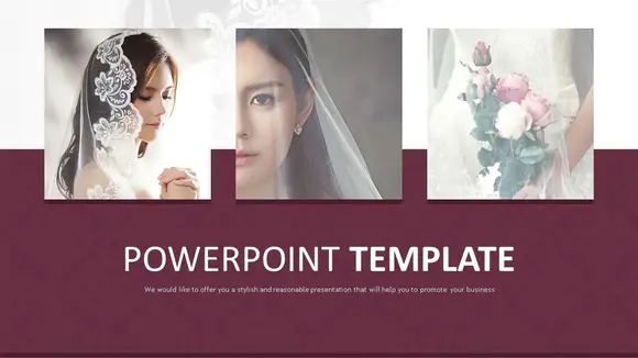 PowerPoint免费图片-婚纱